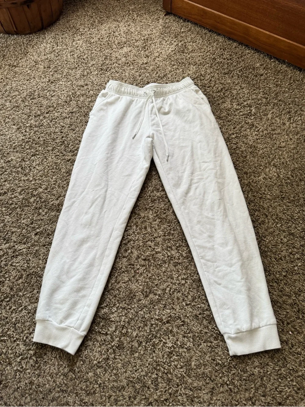 Auden White Joggers - Picture 2 of 3